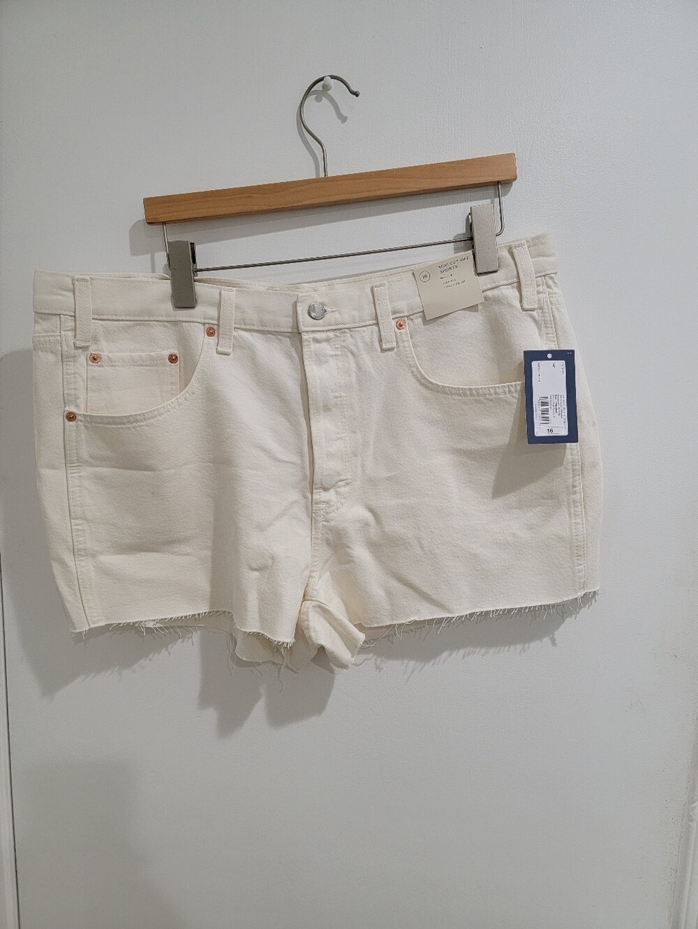 Women's High-Rise Cutoff Mini Jean Shorts - Universal Thread
